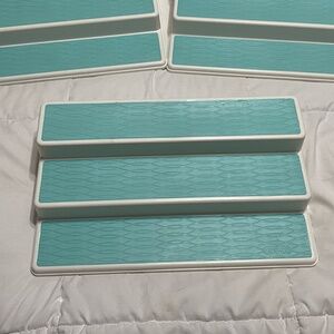 Set of 3 three-tier Cabinet Organizers